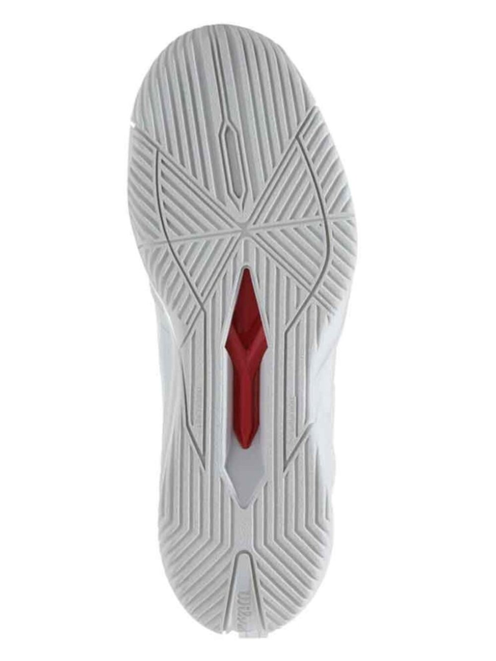 Wilson Rush Pro 4.5 Mens Tennis Shoes - White/White/Black - Picture 3 of 3